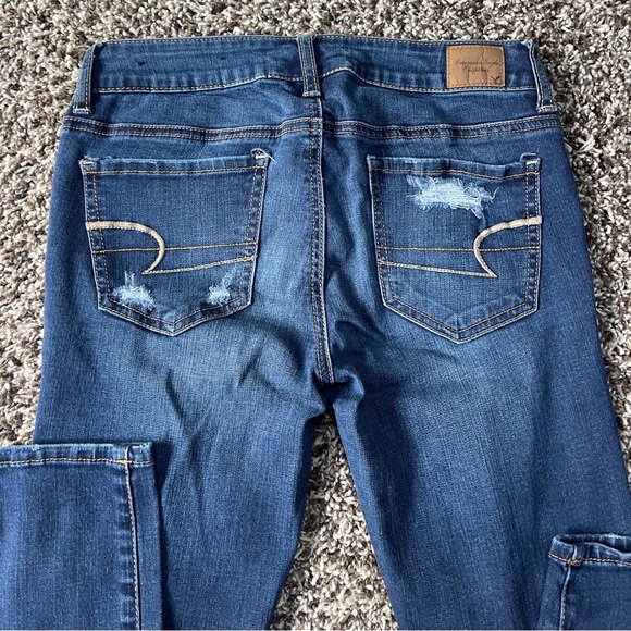 American Eagle Jeggings distressed - Picture 3 of 4